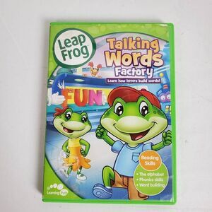 LeapFrog Talking Words Factory DVD Learn How Letters Build Words